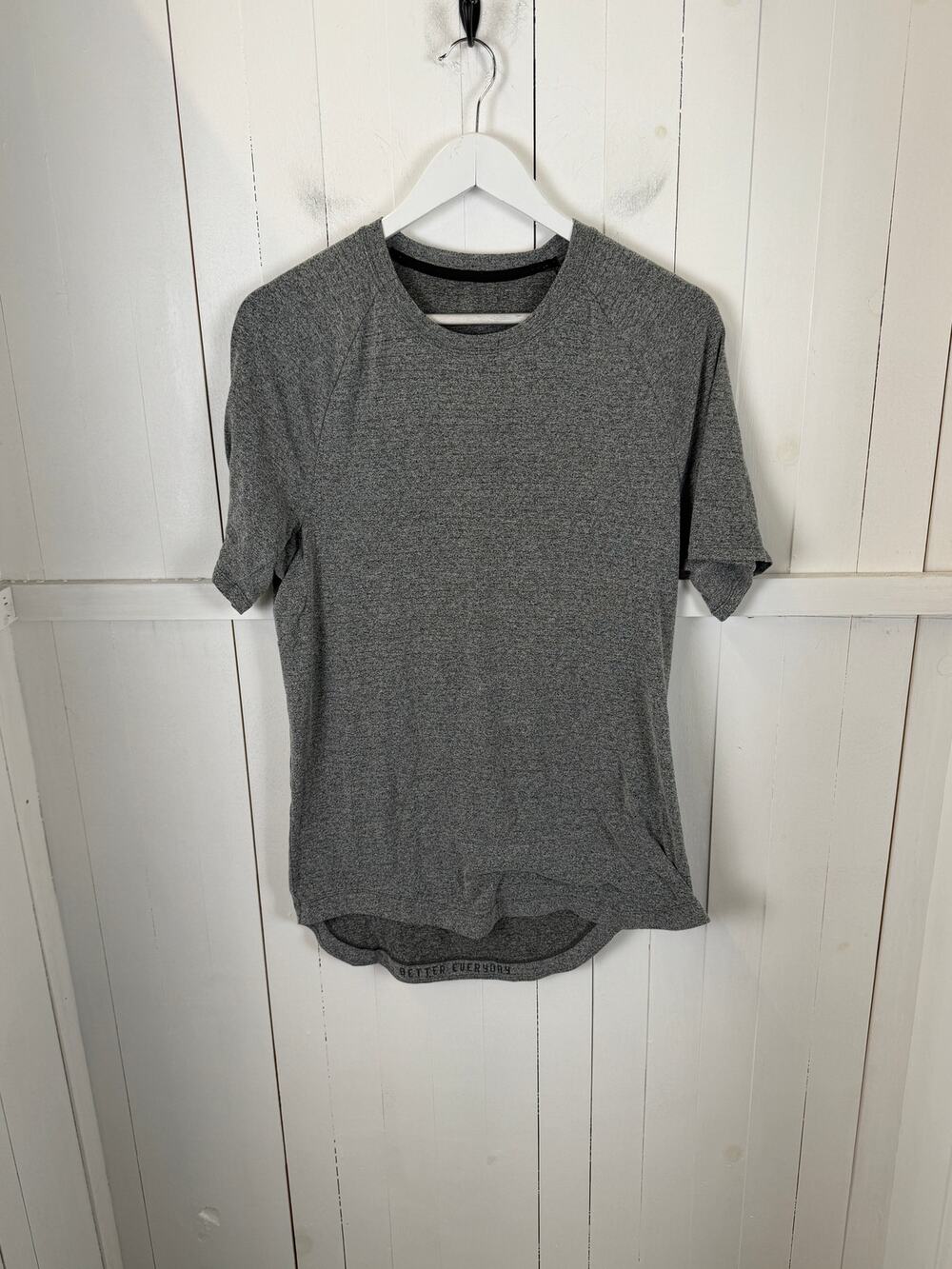 Lululemon Men's Gray Nylon Tank Top Size M Pre-Owned